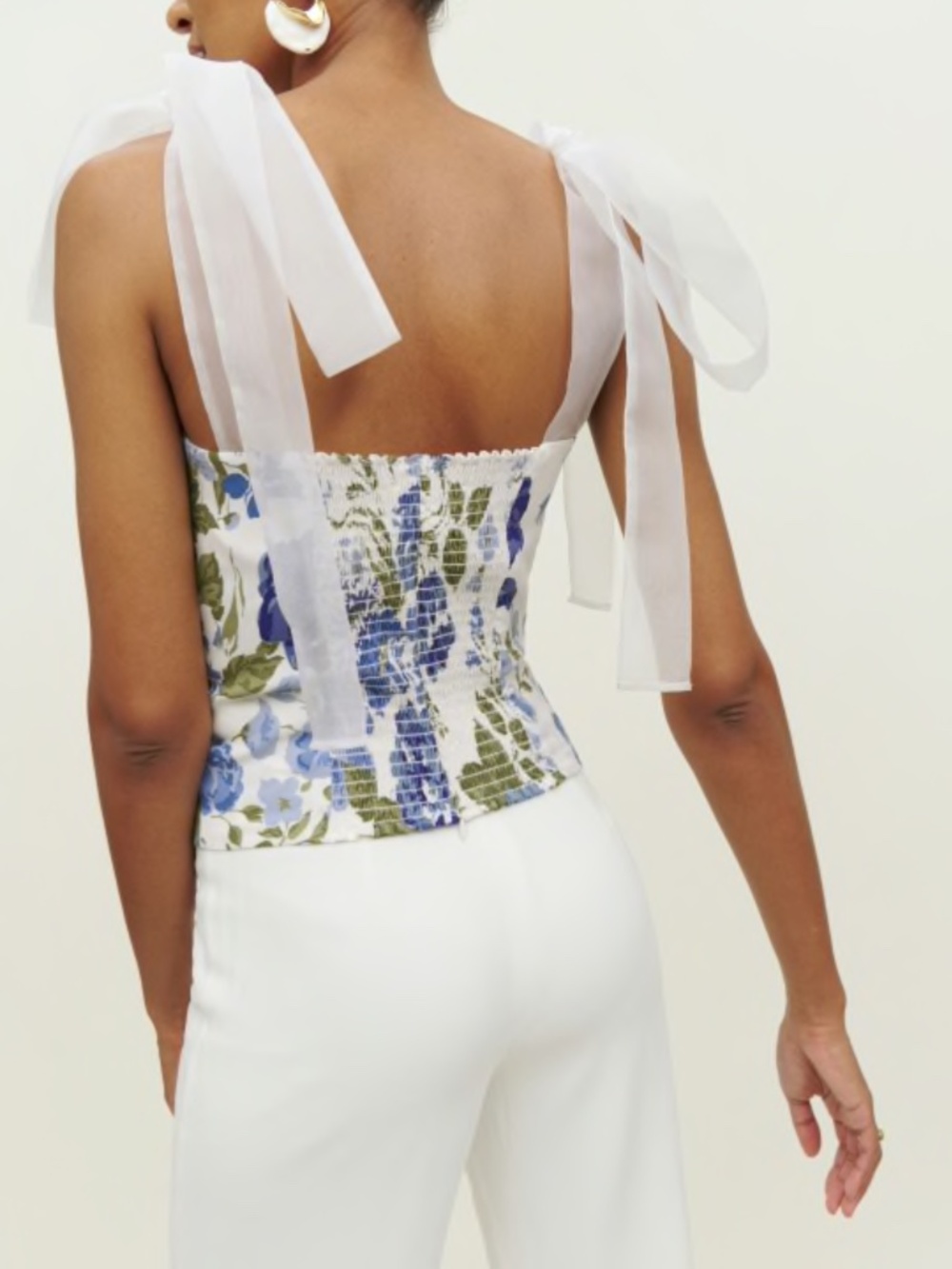 NEW Reformation Zoey Top Lucca 12 - Picture 15 of 17
